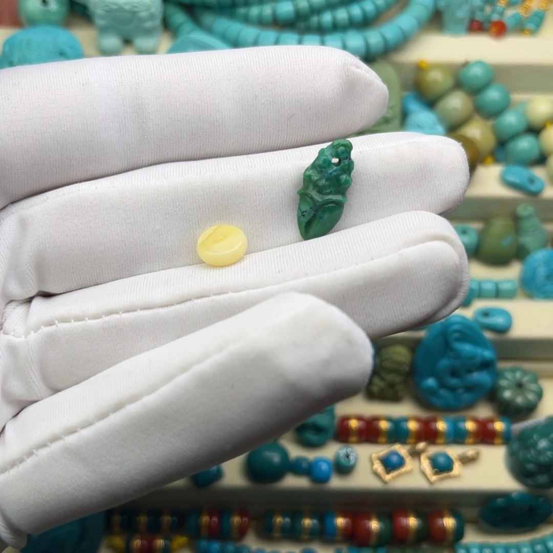 蜜蜡裸石未镶嵌隔片