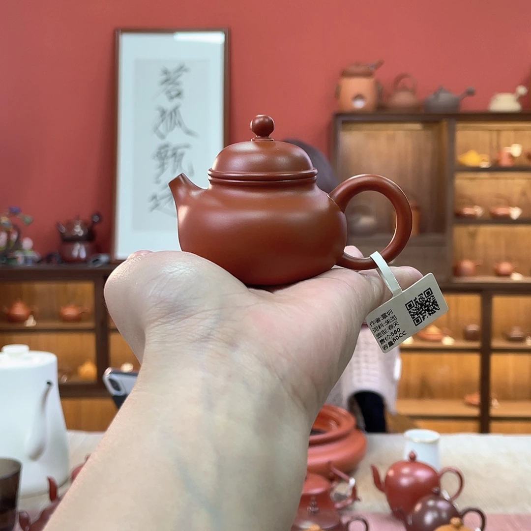 茶壶紫砂潮州全手工手拉壶