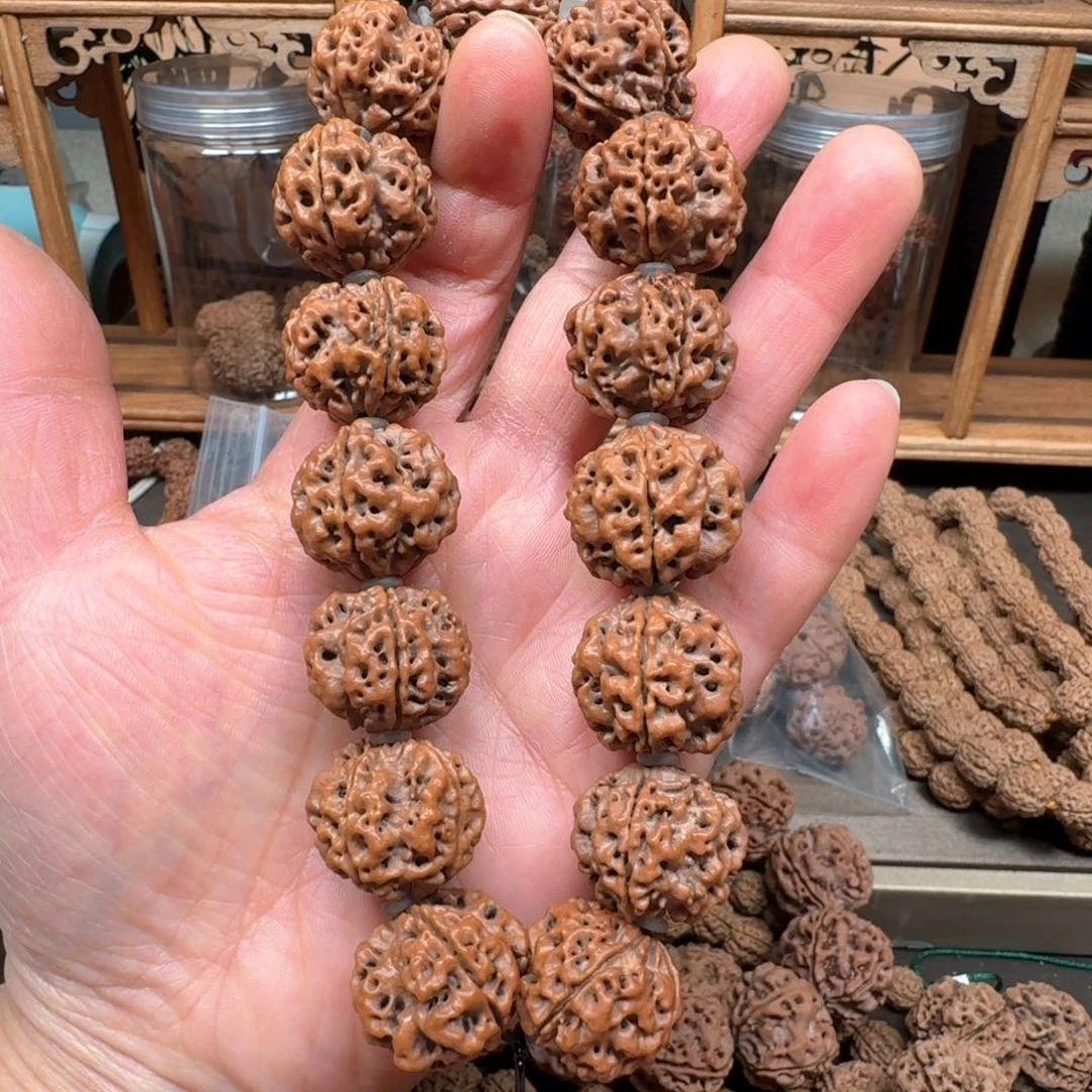 金刚菩提手串城**酒21水晶皮四瓣