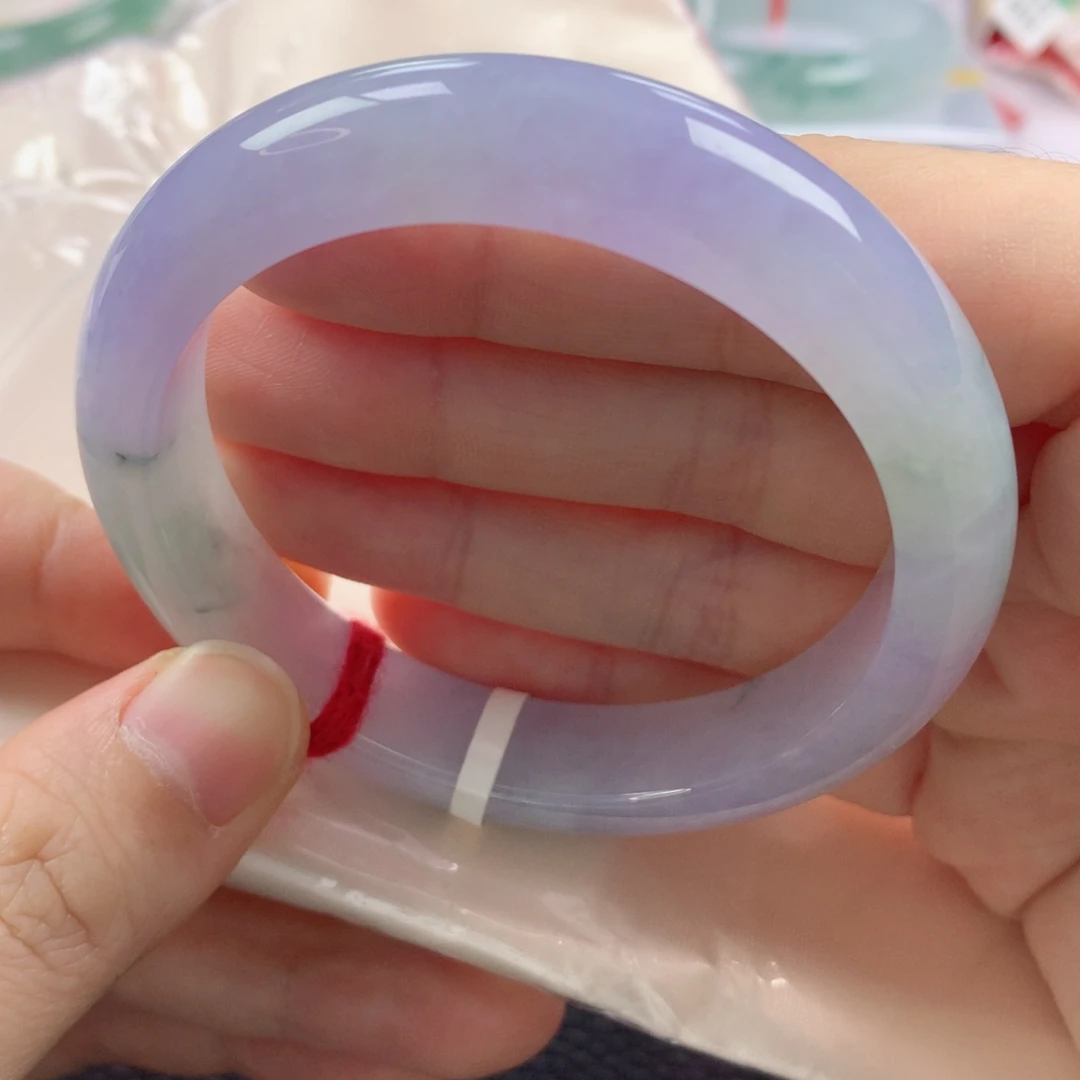 未镶嵌手镯翡翠缅甸天然翡翠手镯56