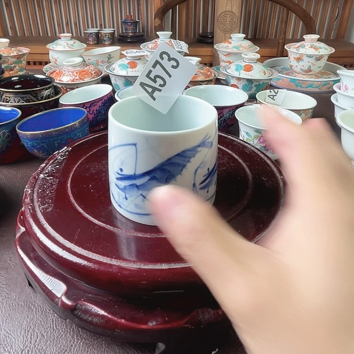景德镇陶瓷手绘A573