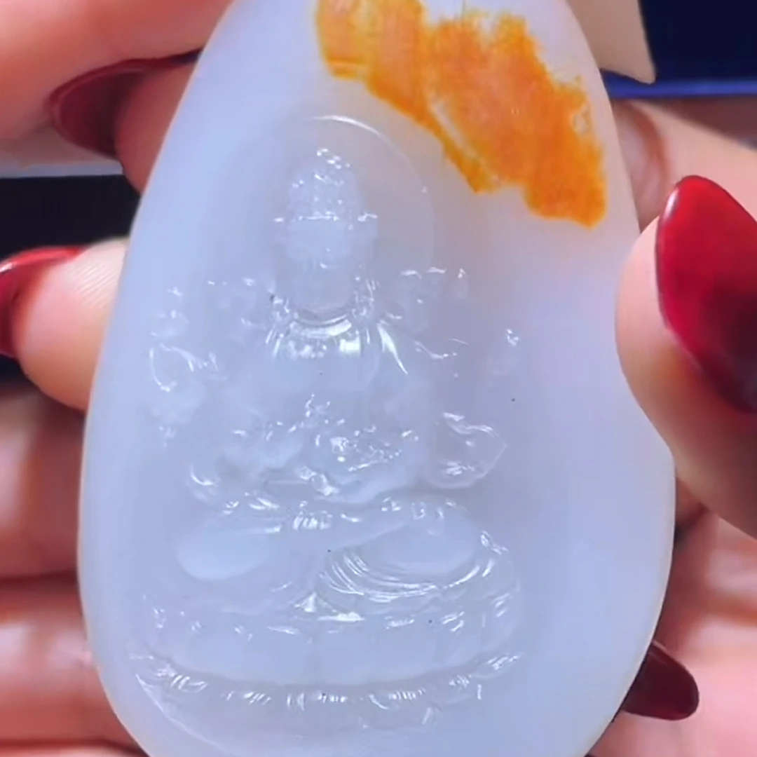 和田玉玉石挂件 d1228拍一发一