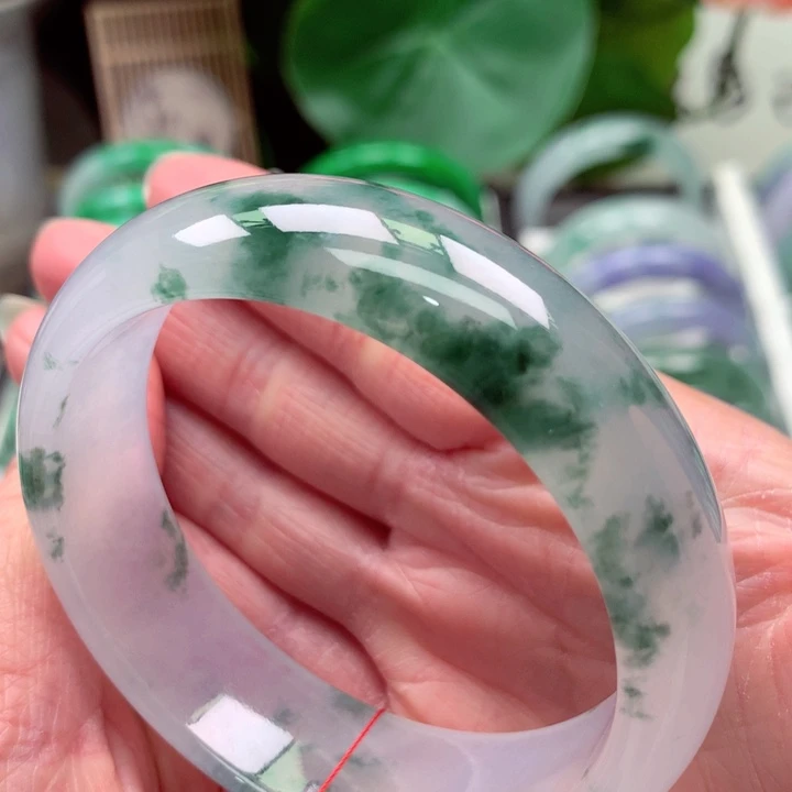 翡翠未镶嵌手镯天然翡翠手镯