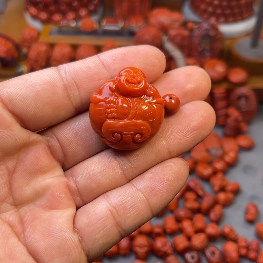 南红玛瑙未镶嵌保山精工佛公