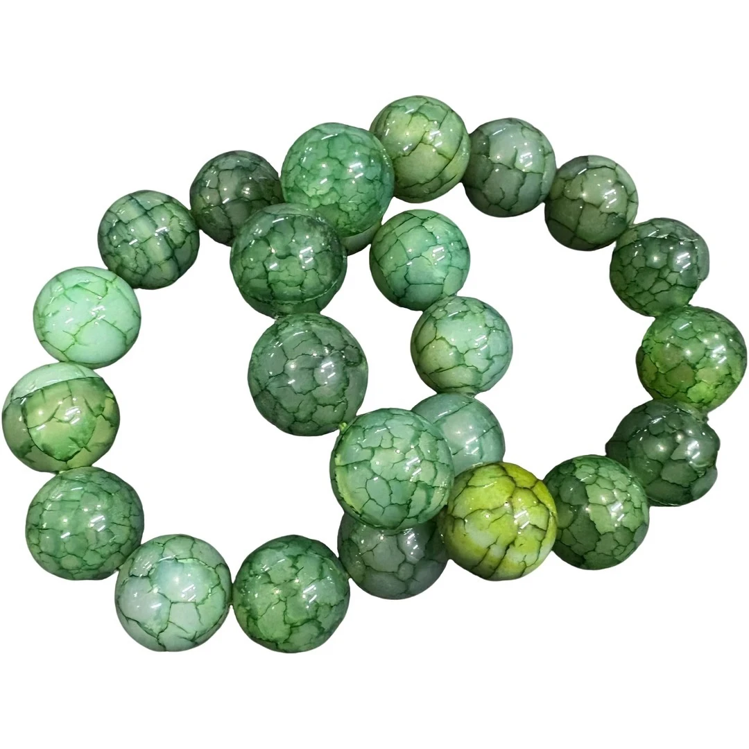 C001轻奢 飞 天 绿 龙 素款手串 多样性发其一