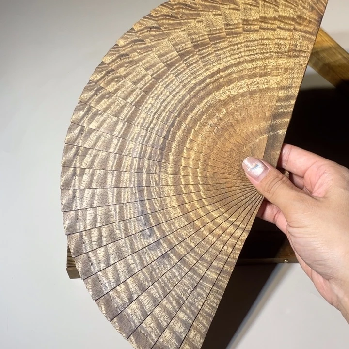 5***1金丝楠苏扇金丝楠折扇18