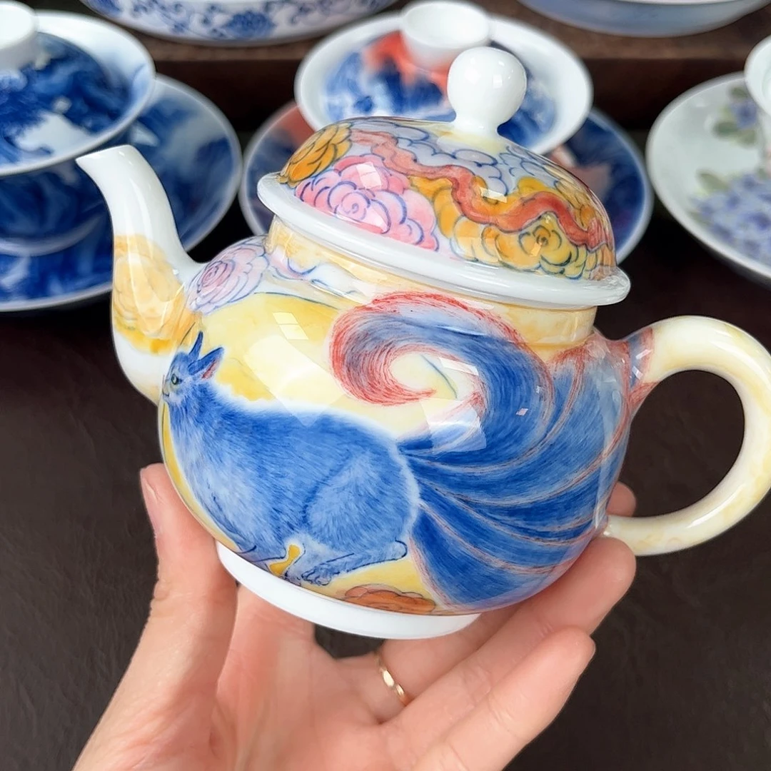 手绘高温瓷器瓷器
