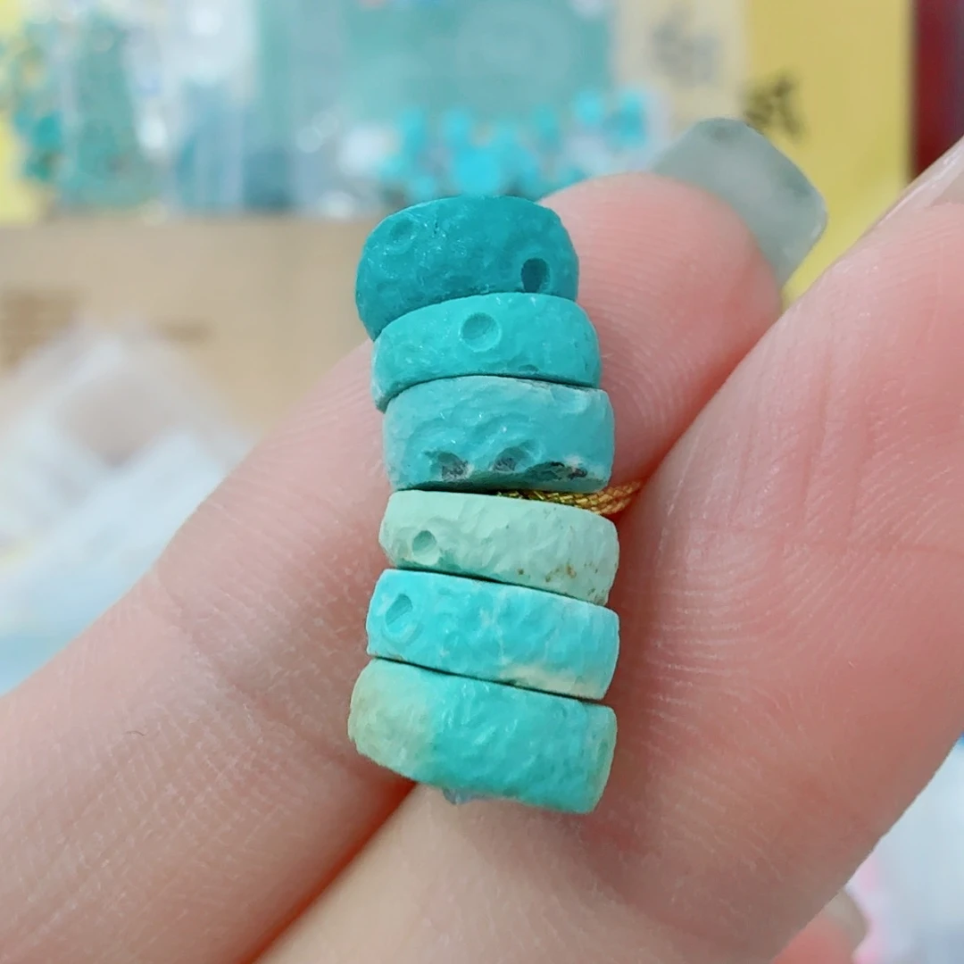 未镶嵌绿松石珠宝奇石