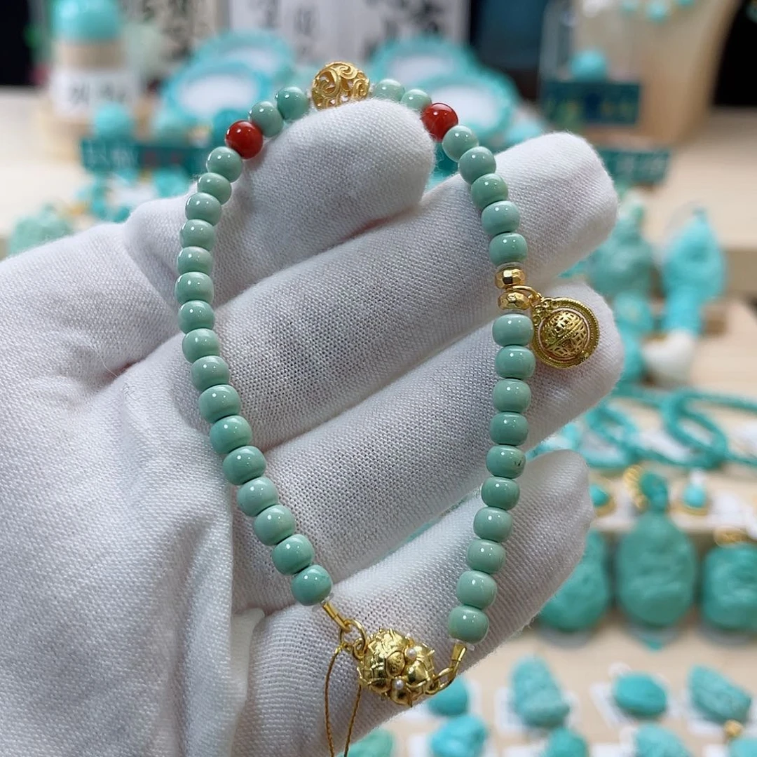 绿松石珠宝奇石未镶嵌