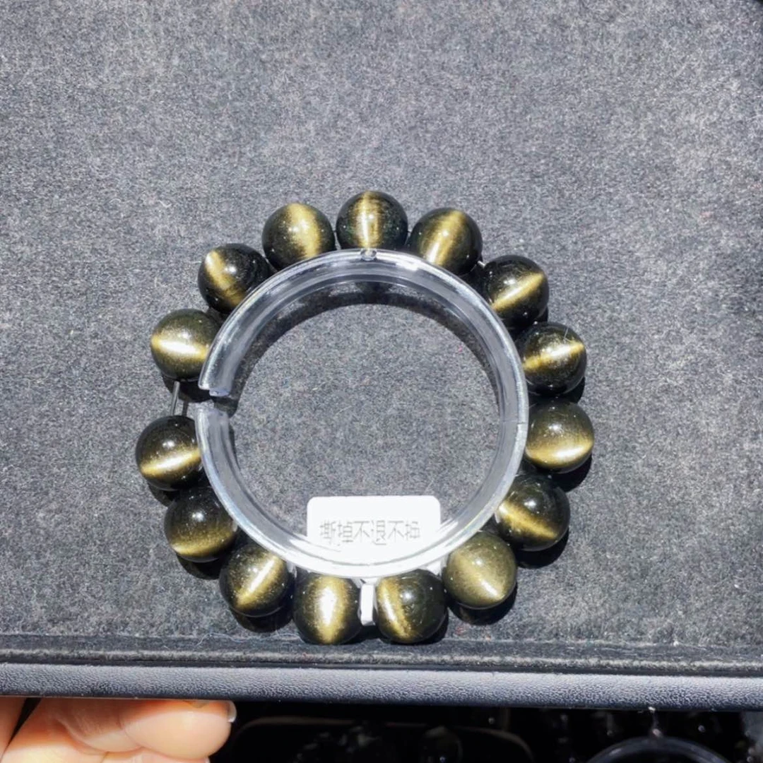 【闪购商品】黑曜岩手链未镶嵌@**行