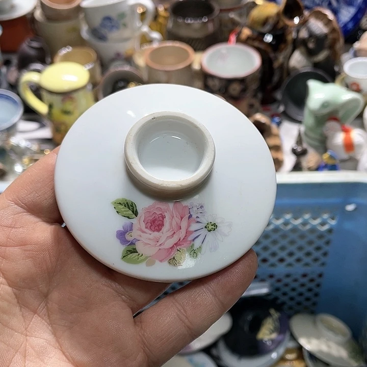 瓷片在一起的时候就是不知道