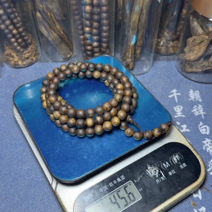 大***湖线香海南香脉一代苗树心圆珠多圈45克