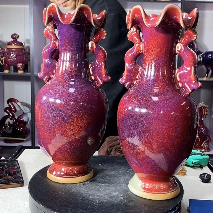瓷片中国神垕精品钧瓷