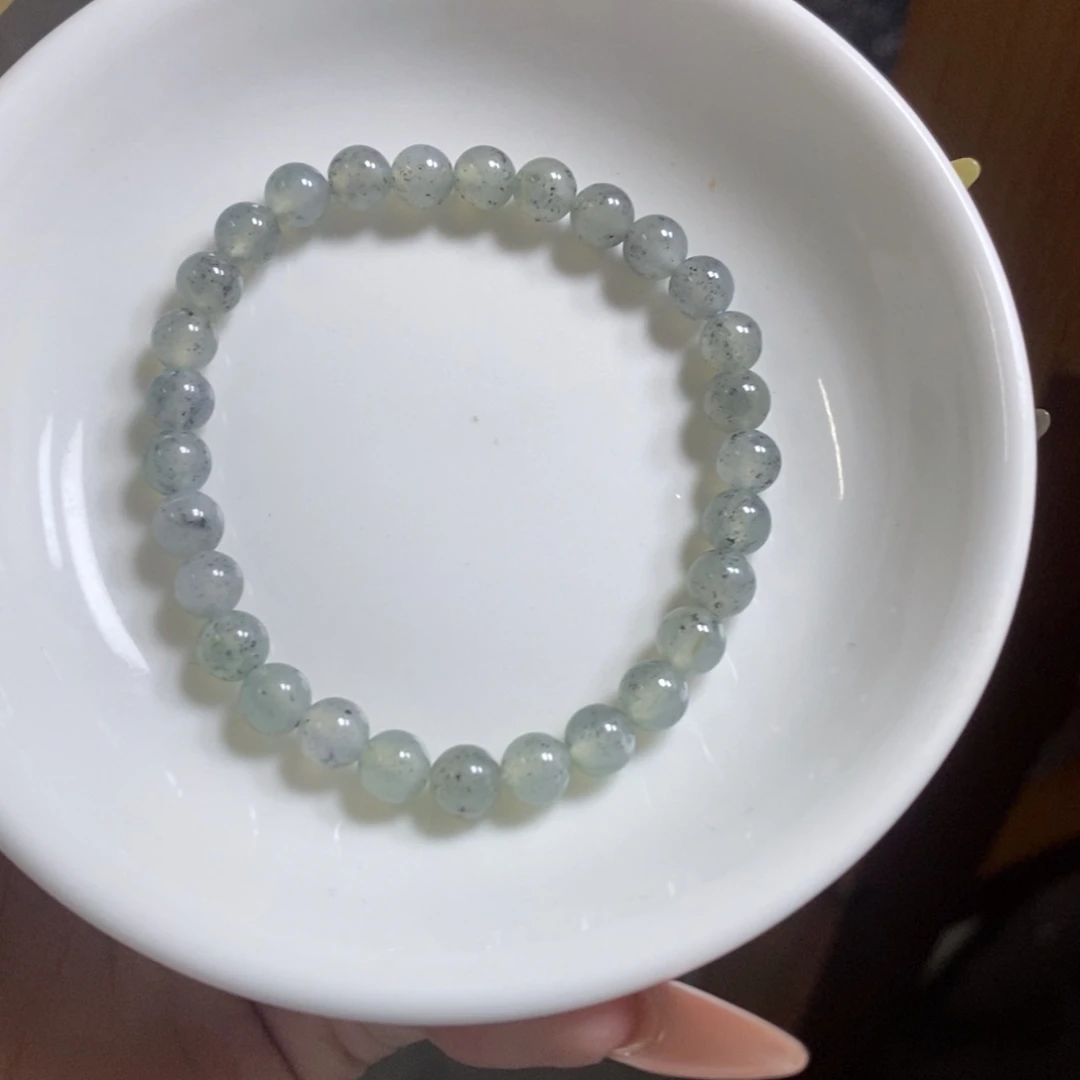 翡翠未镶嵌手链冰乌鸡卡6