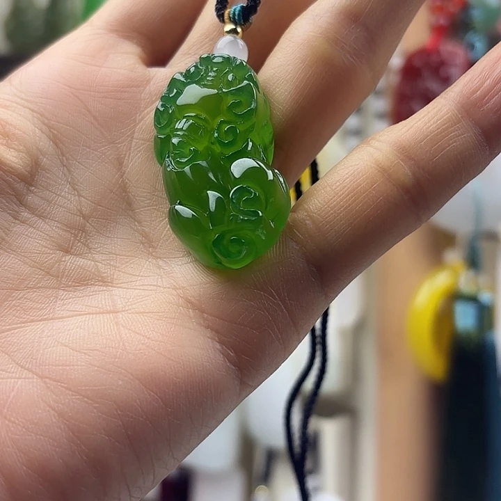 大***华玛瑙/玉髓未镶嵌颈饰