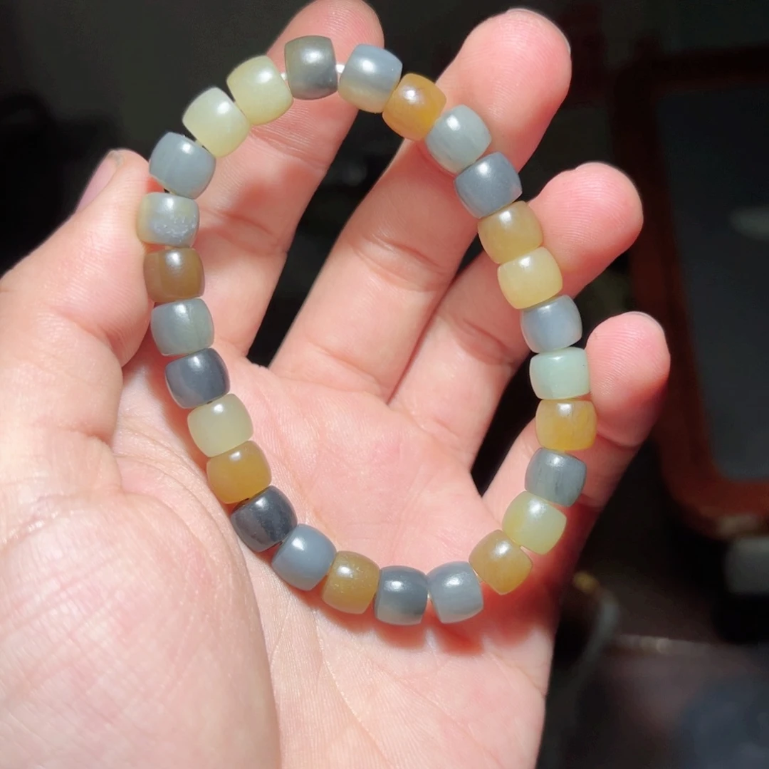 和田玉手链未镶嵌