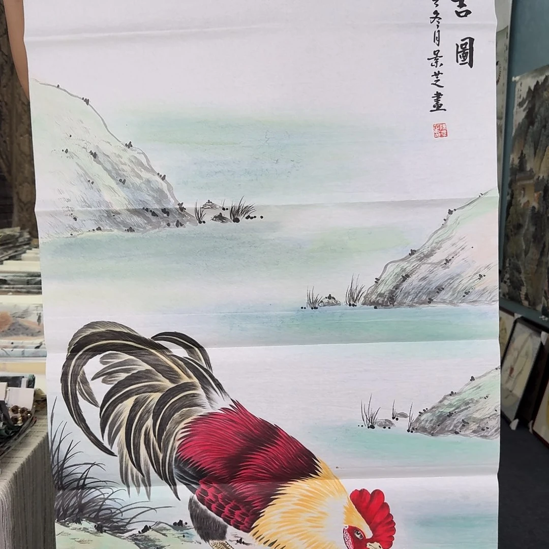 纯手绘的好年画作品