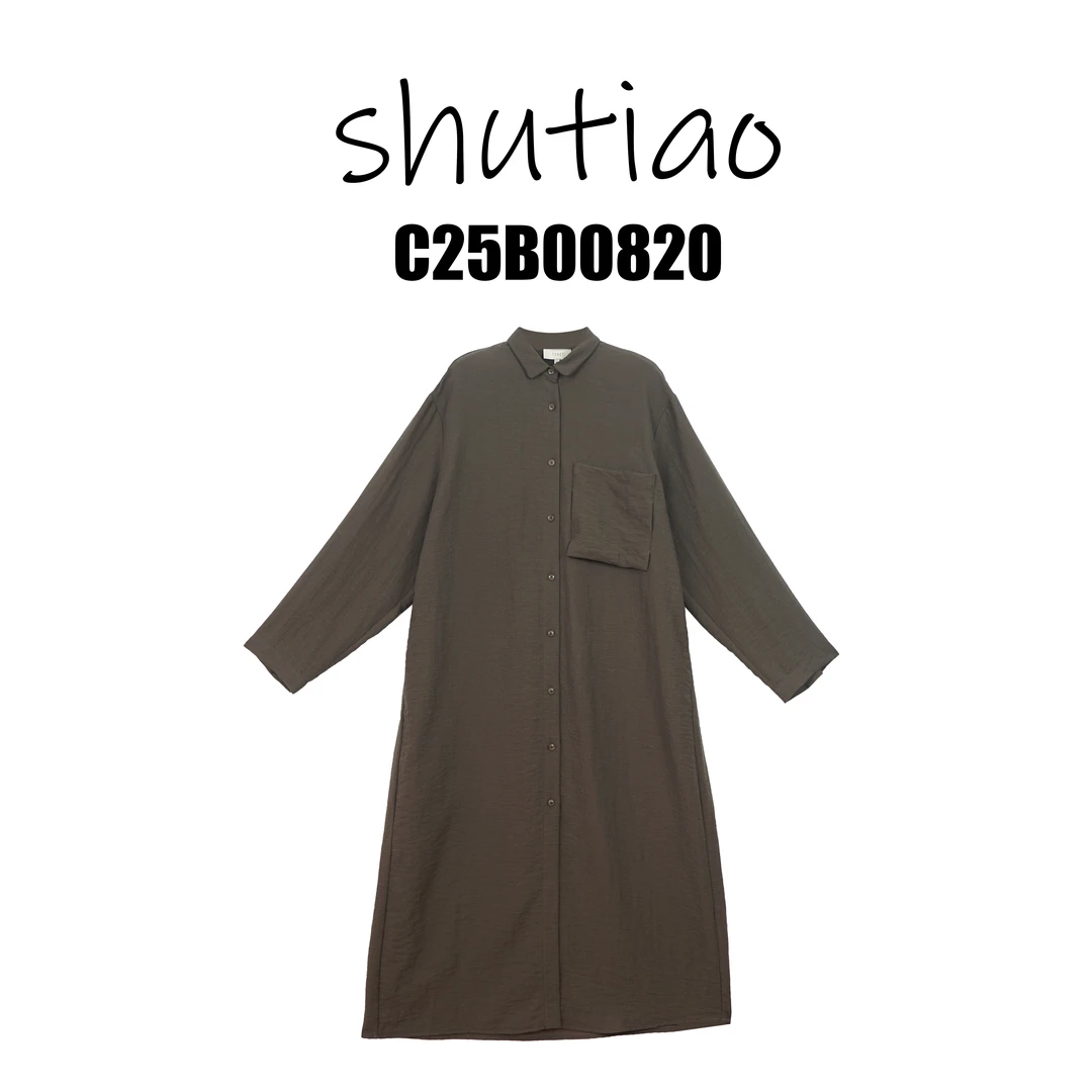 【SHUTIAO】2025夏季：新款小众设计款连衣裙C25B00820