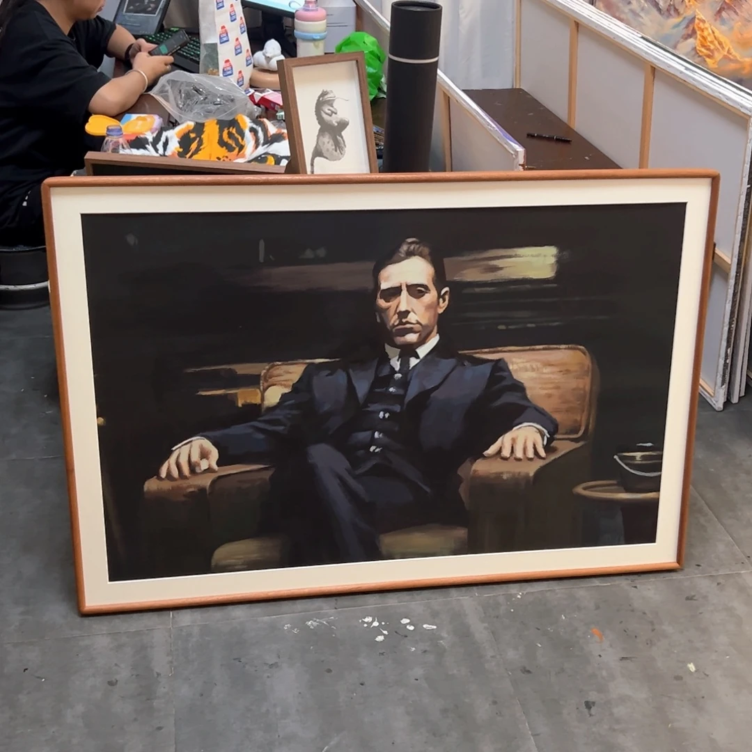 星***海丙烯画不过我们还能继续做