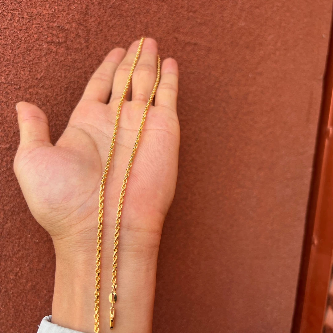 A554-云上麻花项链