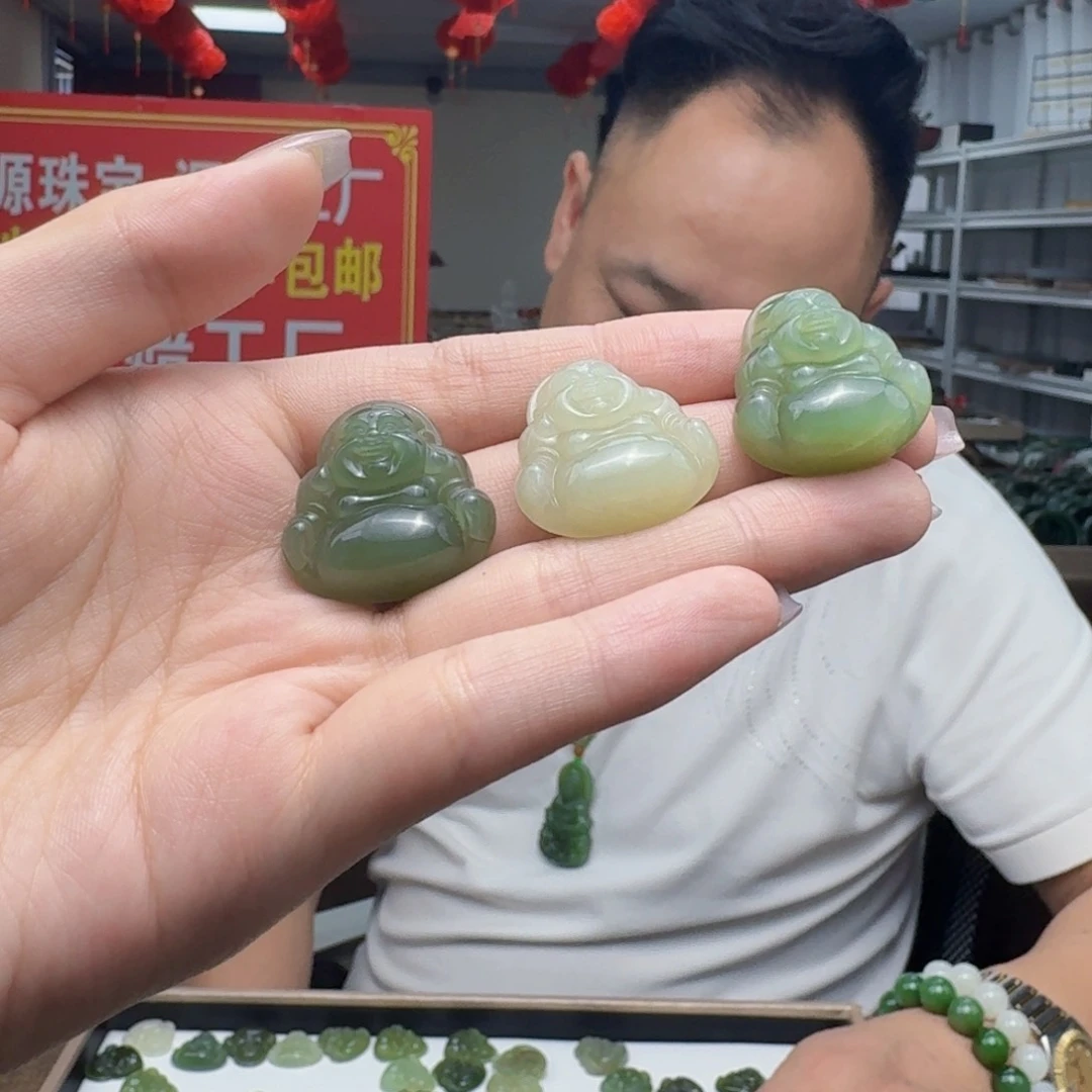未镶嵌戒指和田玉多样性发货，拍一发一
