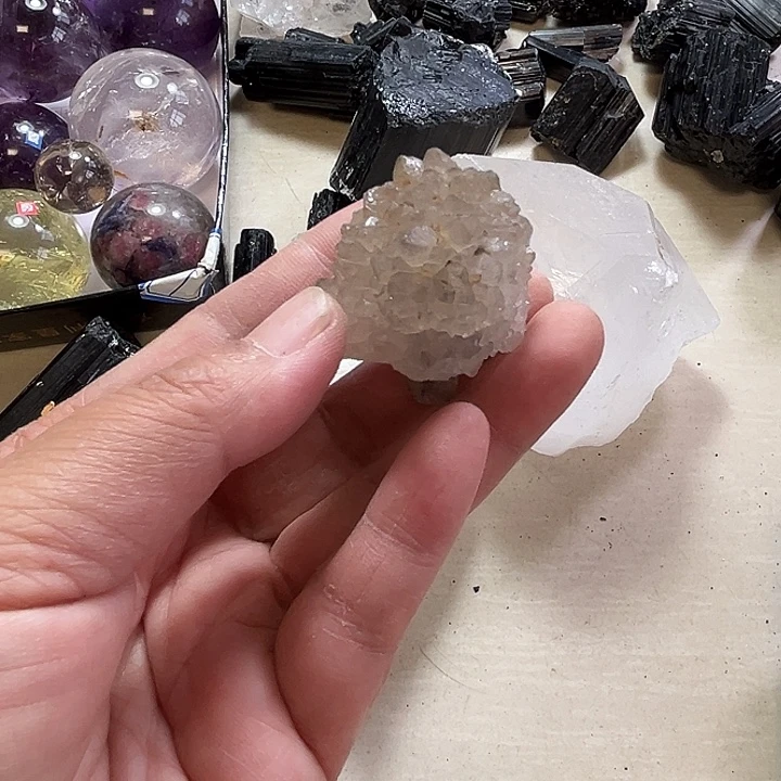 媛***儿未镶嵌珠宝半成品水晶