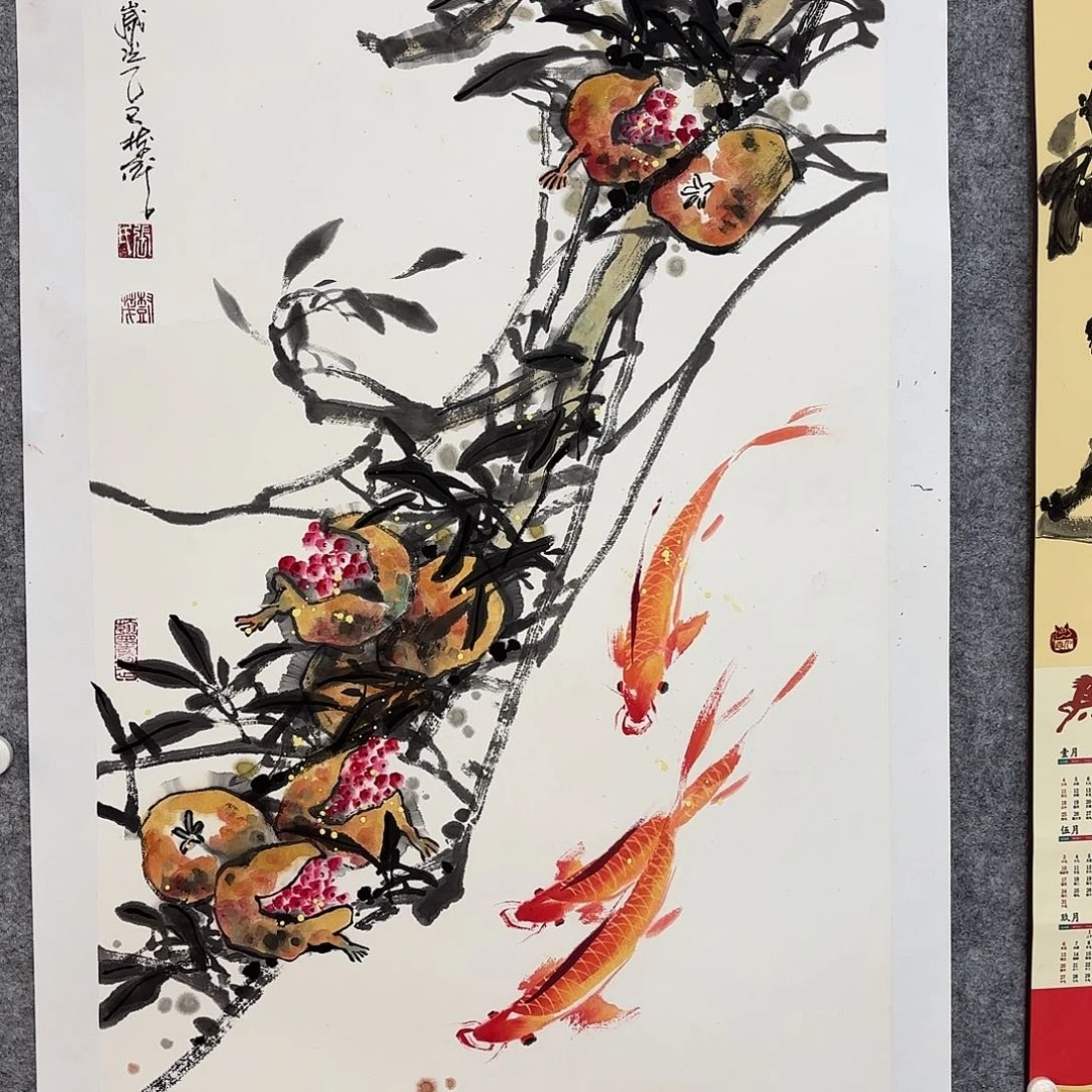 国画手绘花鸟国画作｜