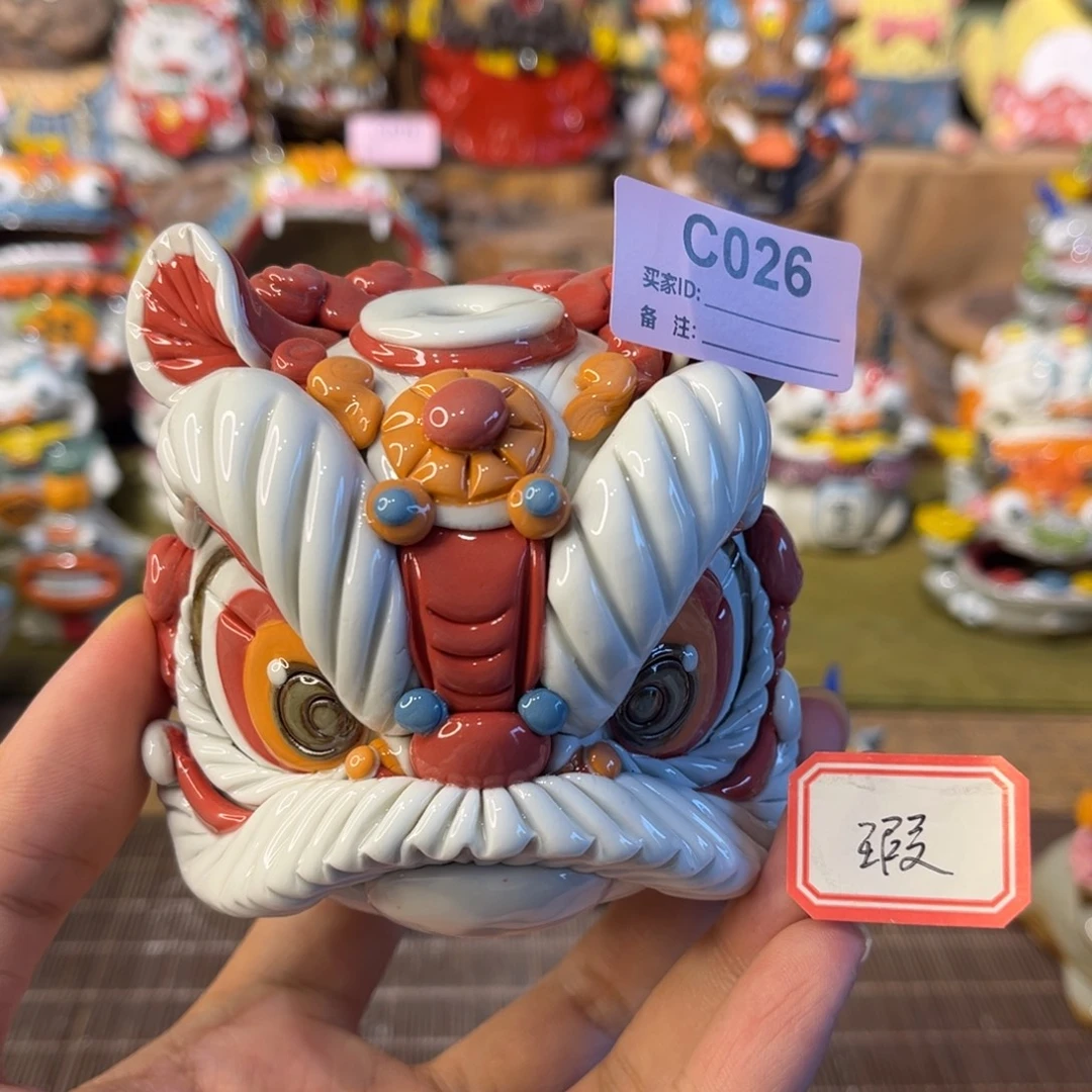 泥塑纯手工茶宠摆件