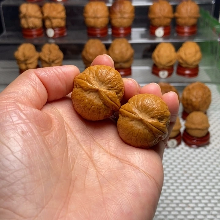 把件文玩核桃15粗筋钢弹