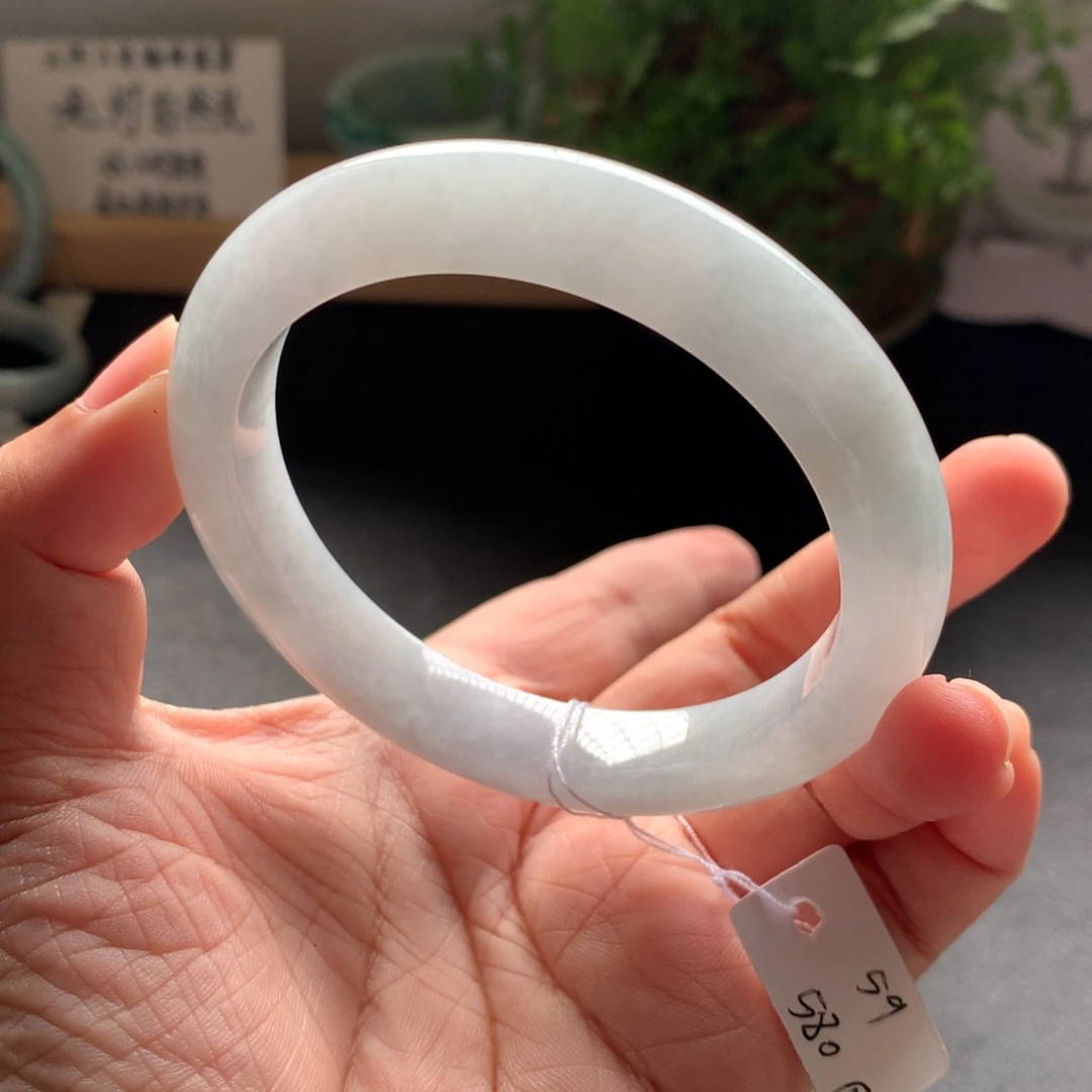 翡翠未镶嵌手镯4号59.6-11.2-8.9