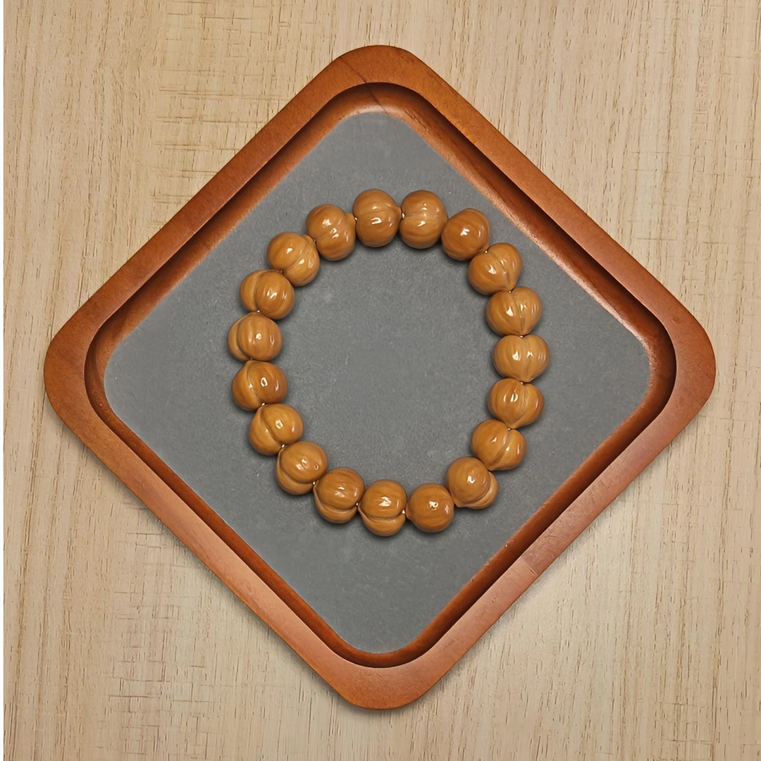 猴头全品雕刻屁桃热销爆款单圈文玩女生