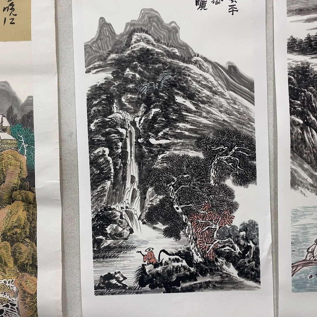 国画2平尺国画作品