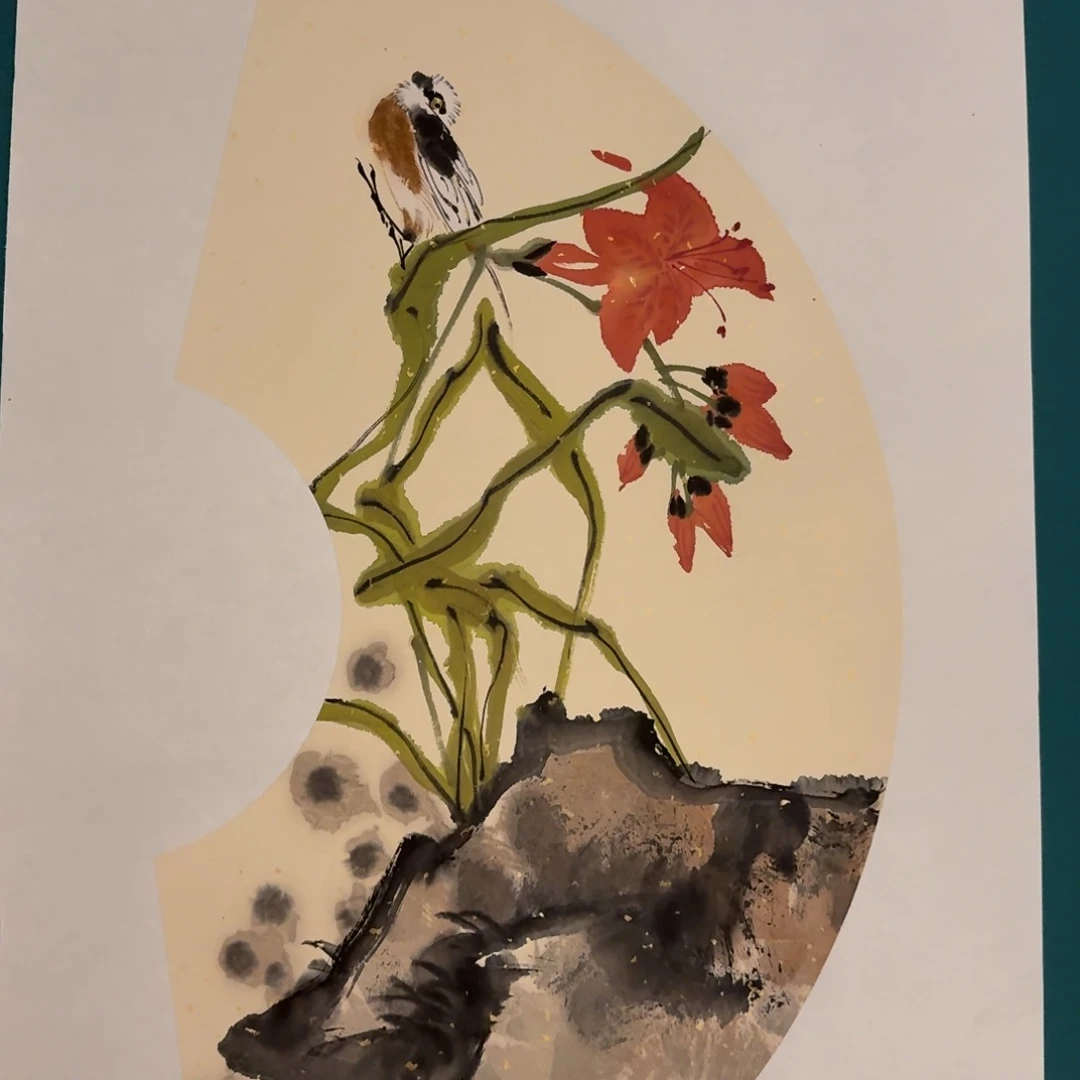 国画徐老师作品画作