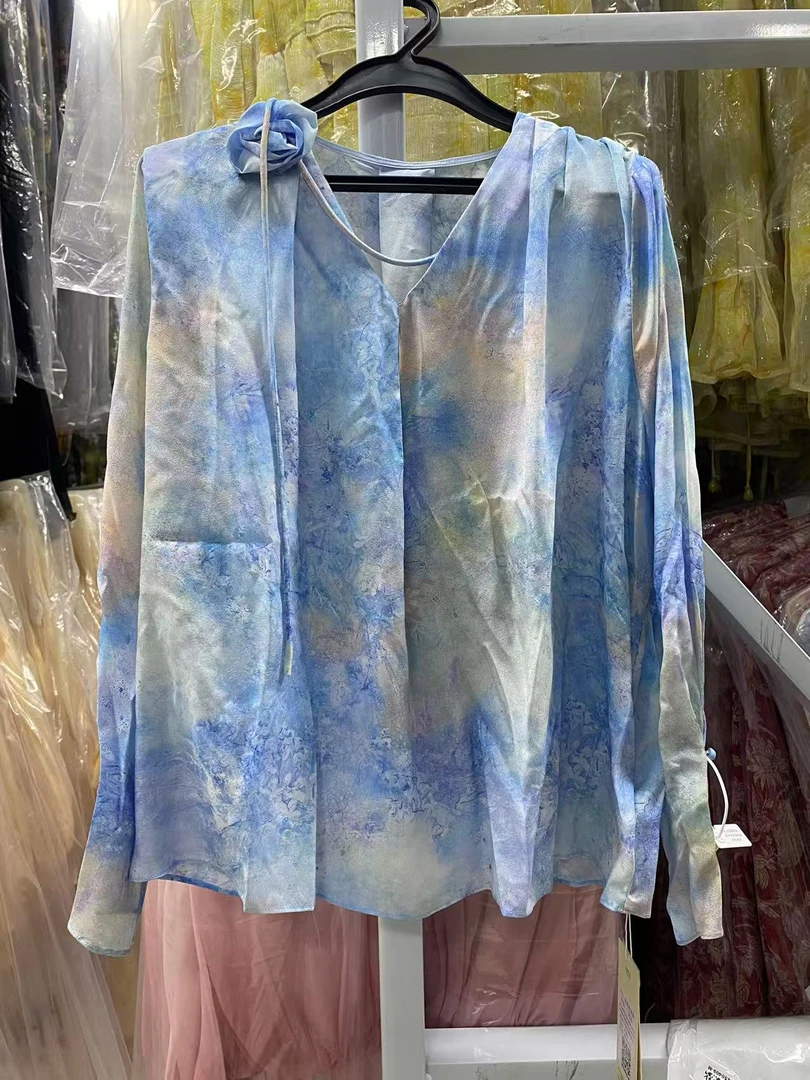 【2025-林姐真丝】重磅100桑蚕丝上衣250409