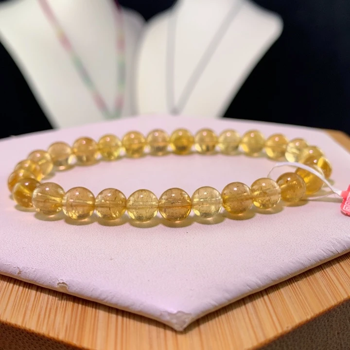 双色碧玺手链未镶嵌