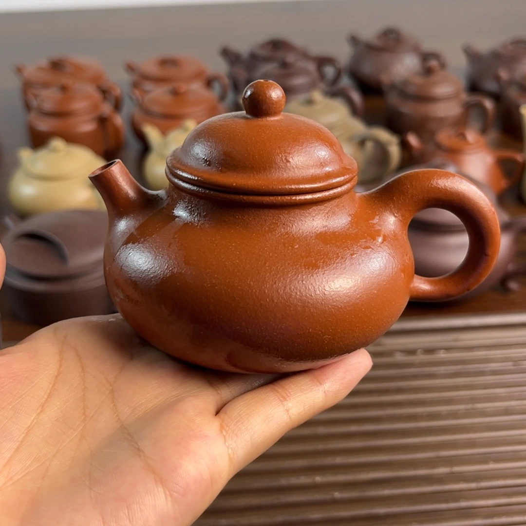茶壶紫砂手工制作150cc