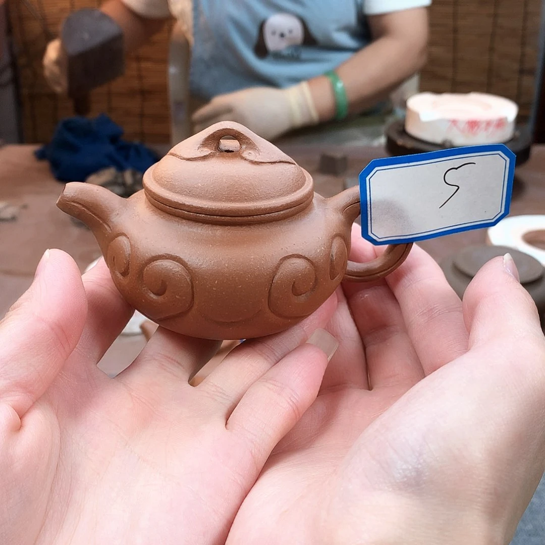 茶壶紫砂微瑕疵 不 退 不 换  小仿古如意 降坡泥