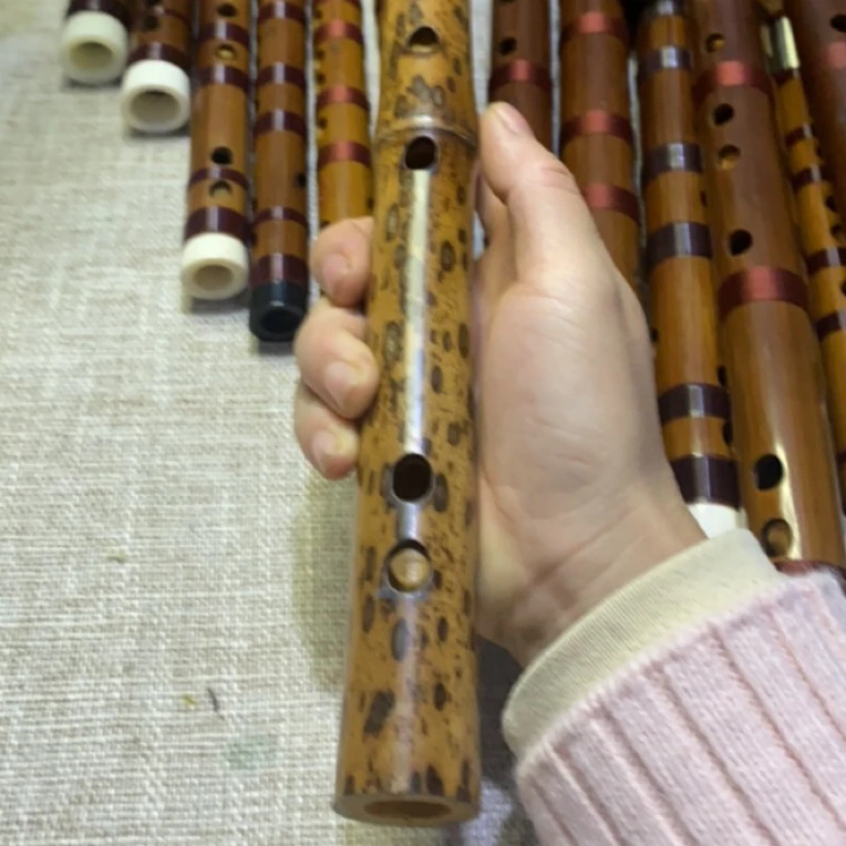 斑竹笛子专业演奏适用零基础初学者高档高密度材质