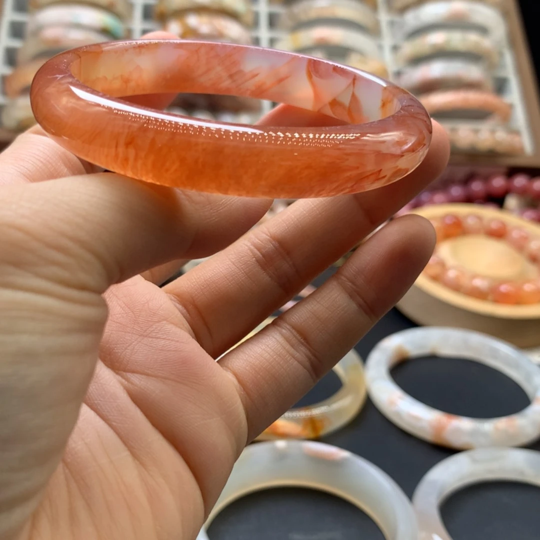 【闪购商品】手镯玛瑙/玉髓未镶嵌大*
