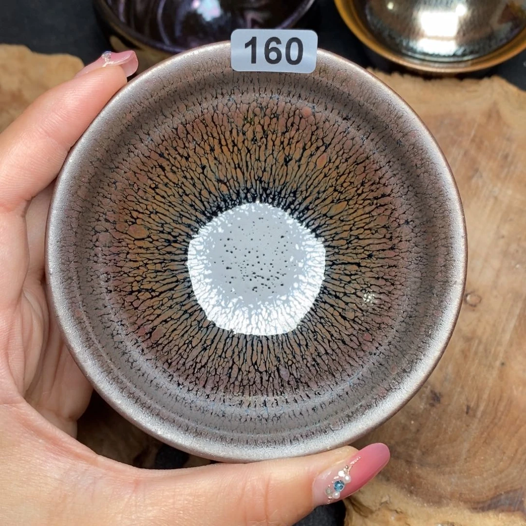 茶盏建窑建盏主人杯160