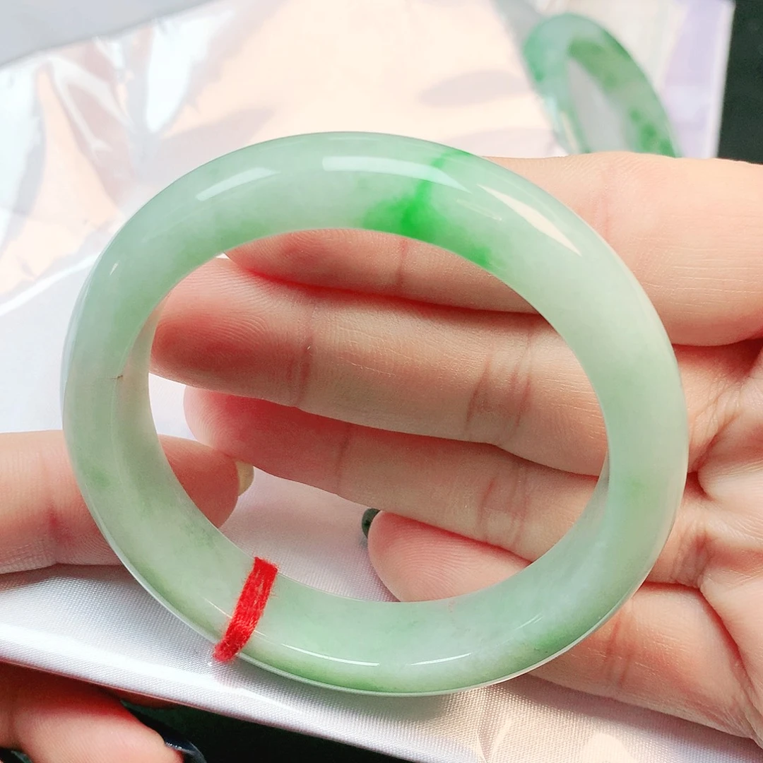 未镶嵌手镯翡翠正圈0056