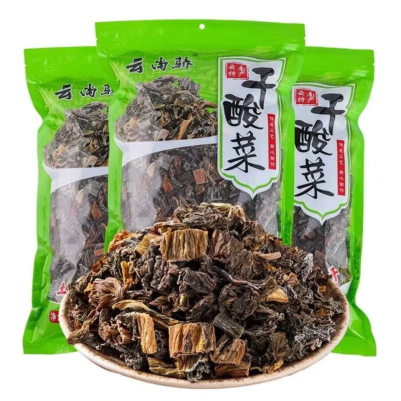 云南宣威干酸菜自然晾晒小菜酸菜红豆汤酸菜煮火腿腊肉青菜干酸菜