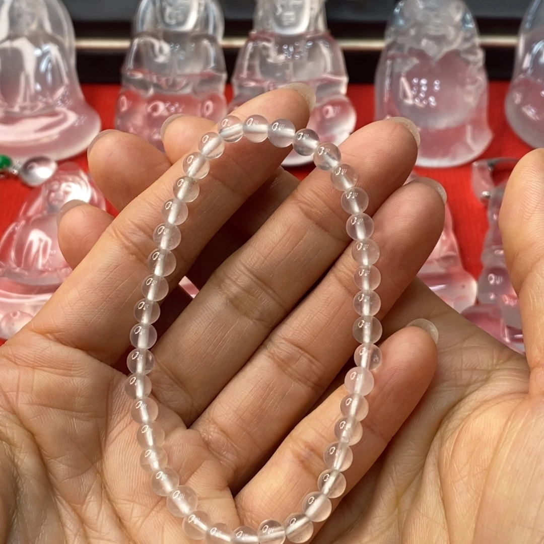 石英质玉未镶嵌手串