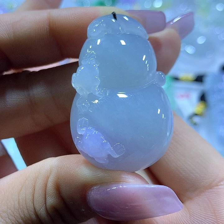 翡翠未镶嵌颈饰天然翡翠A货吊坠