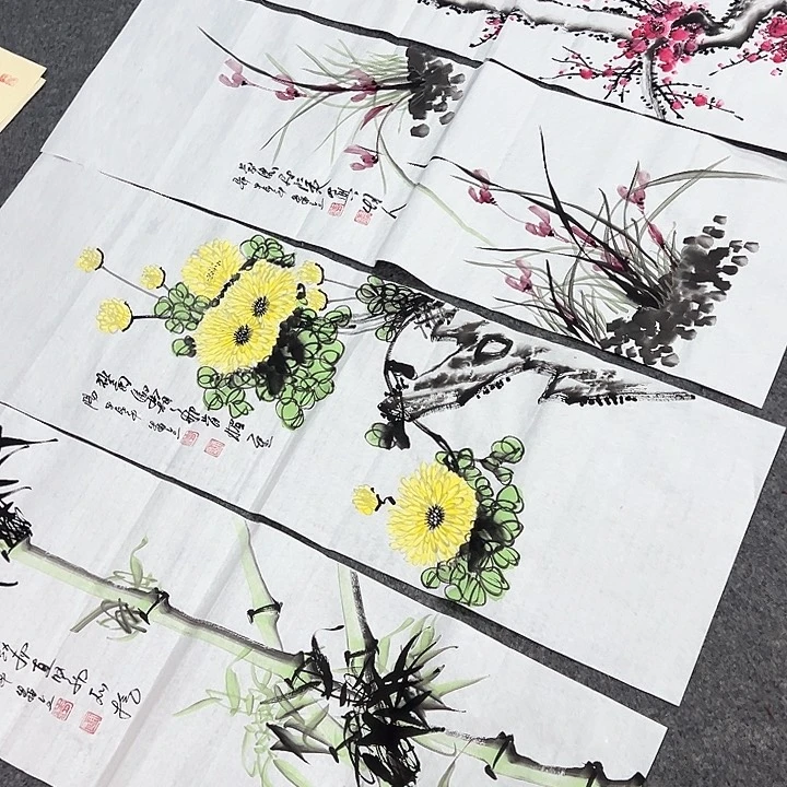 国画纯手绘作品欣赏作品