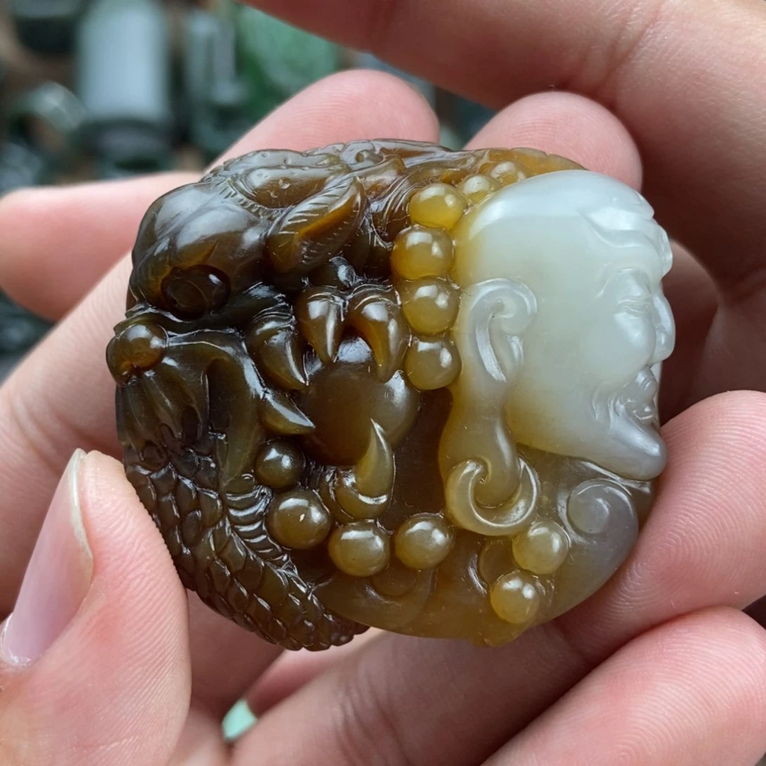 和田玉挂件未镶嵌