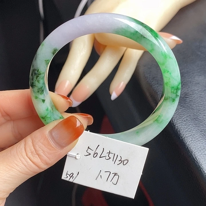 未镶嵌手镯翡翠59正圈77