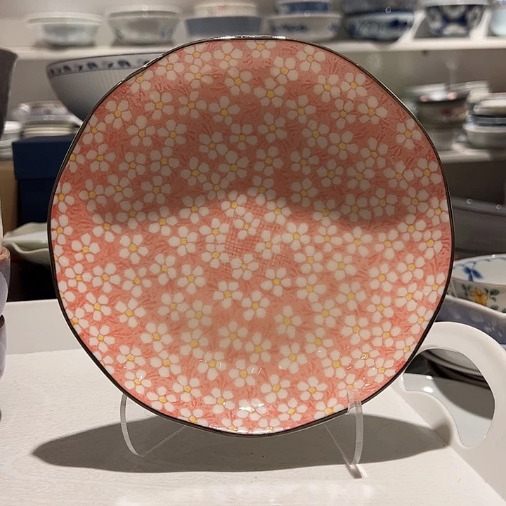 八***七瓷樱花盘子超美二次复购漏出