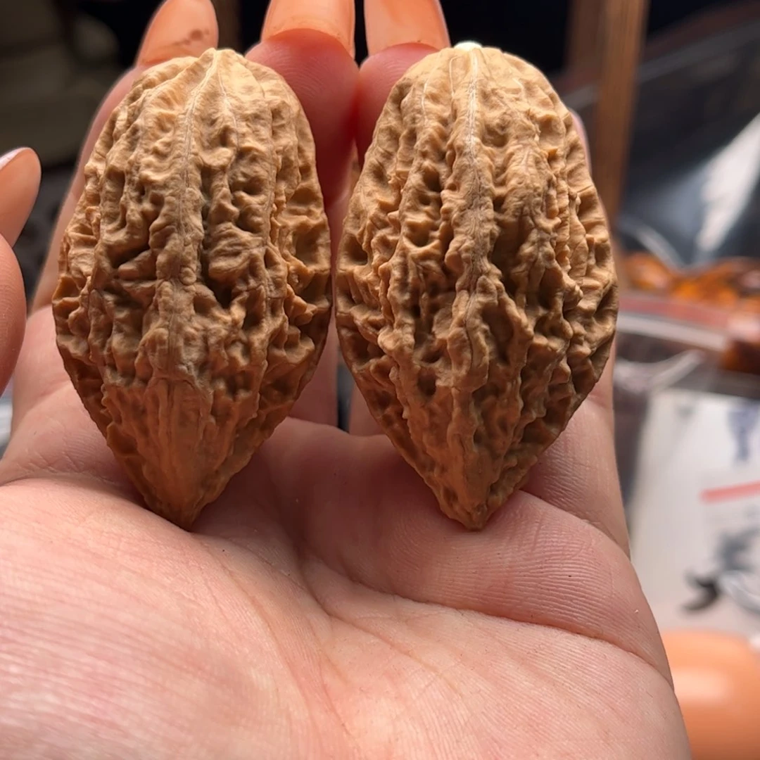 文玩核桃把件关东木子家楸大胖81