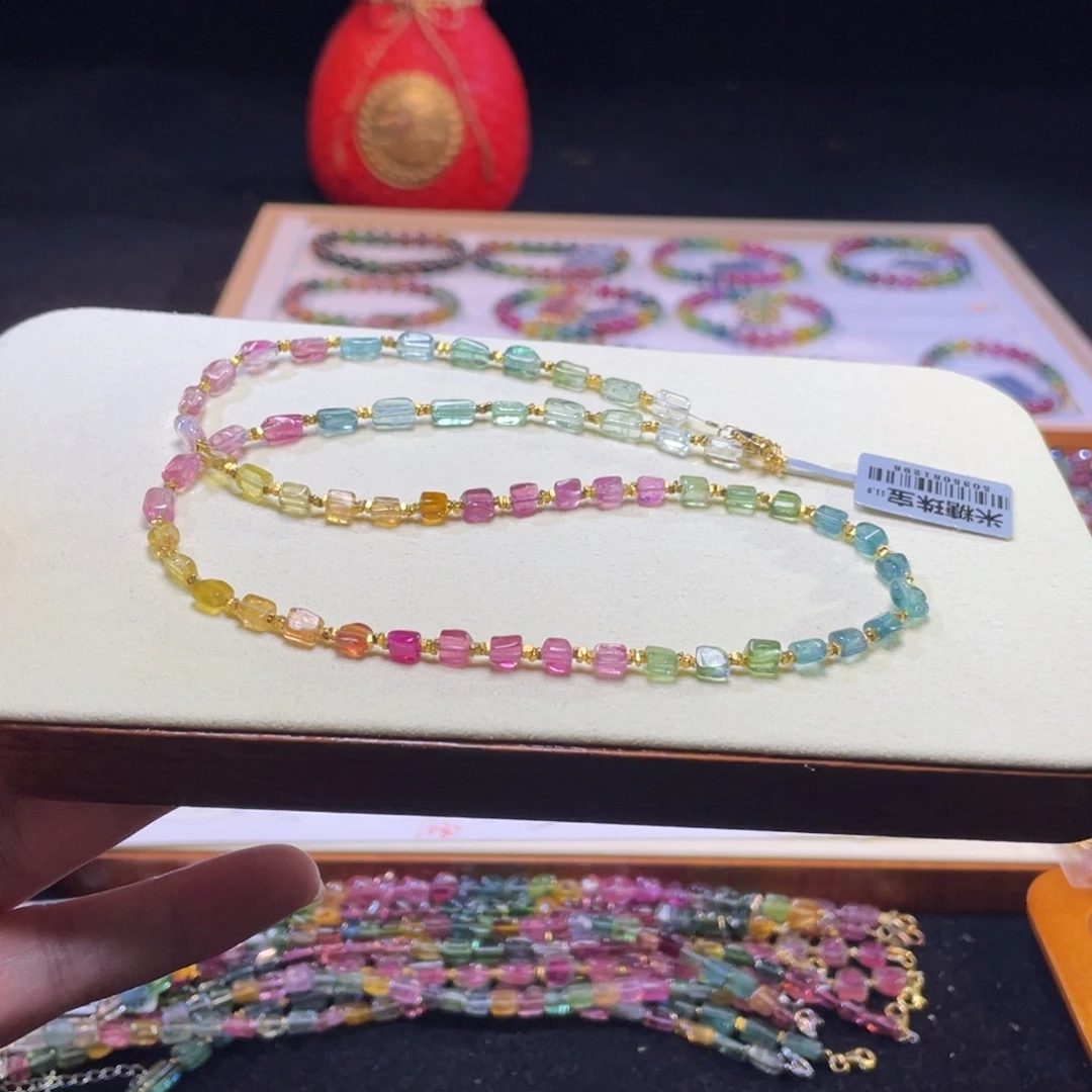 小****未镶嵌手链碧玺A1碧玺手链